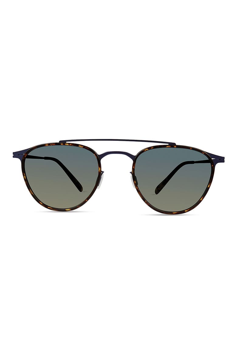 51mm Aviator Sunglasses, Main, color, TORTOISE