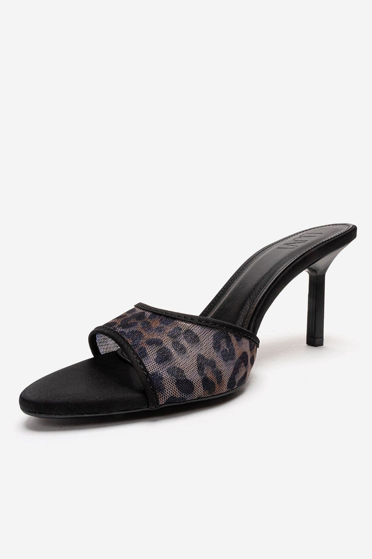 Monroe Stiletto Mesh Sandal, Alternate, color, Black Print