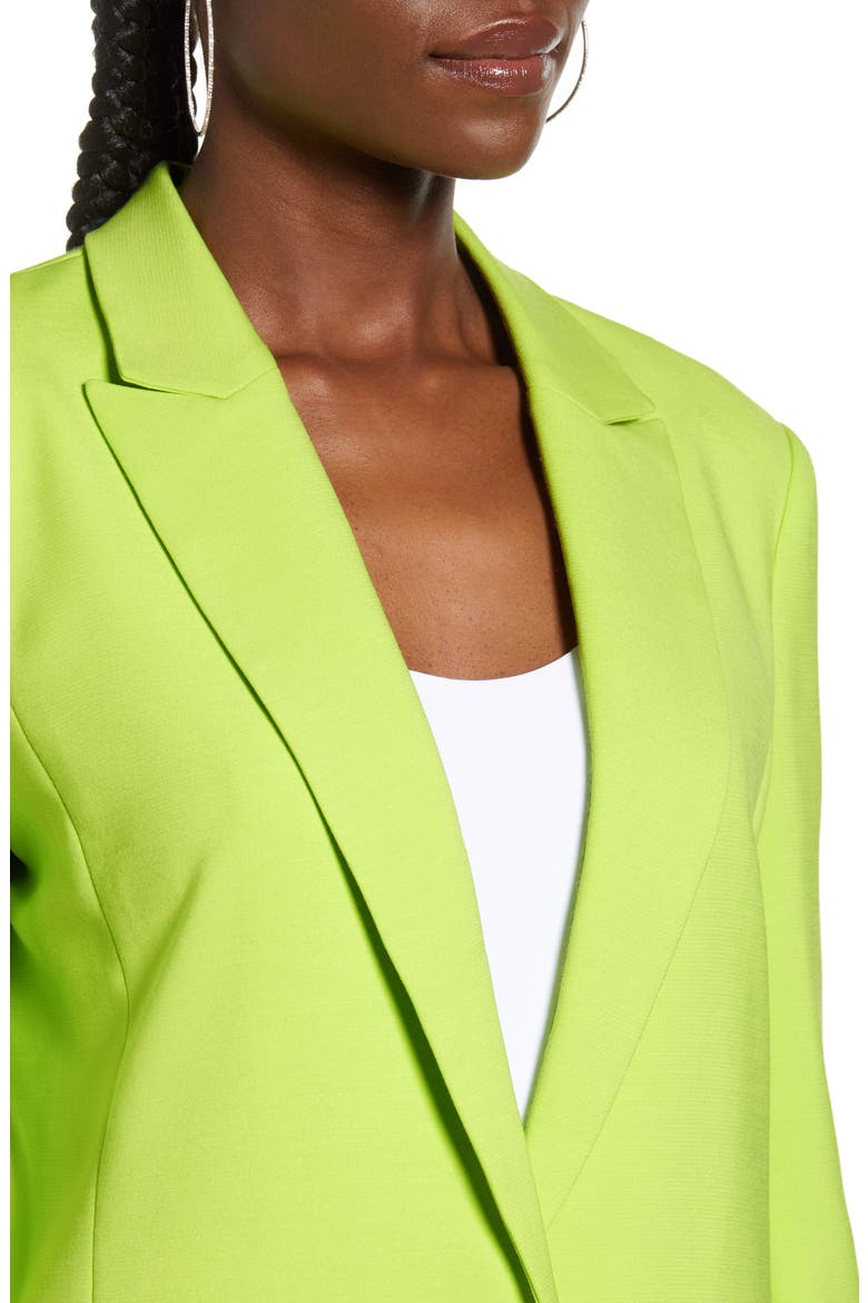 Tailored Blazer, Alternate, color, LIME