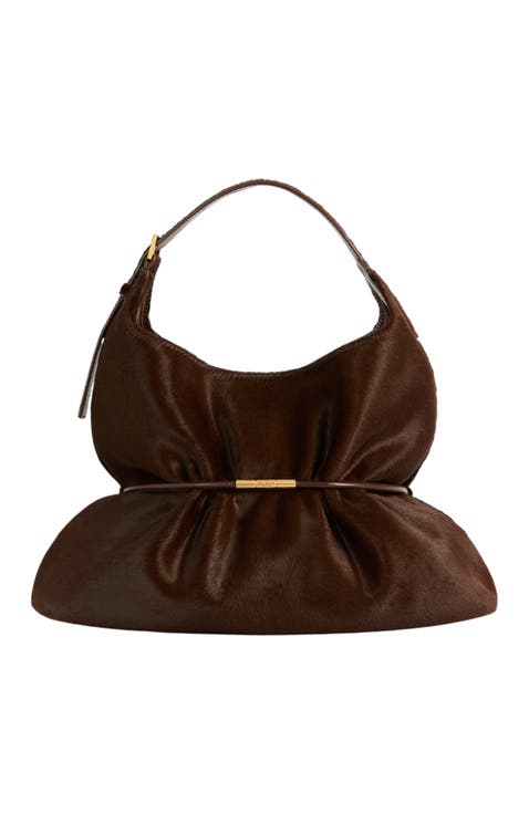 Sphynx Medium Bag in Pony-Effect Leather