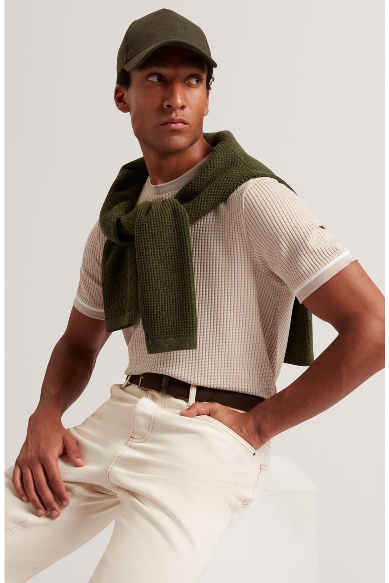Ivanan Textured T-Shirt, Alternate, color, TAUPE