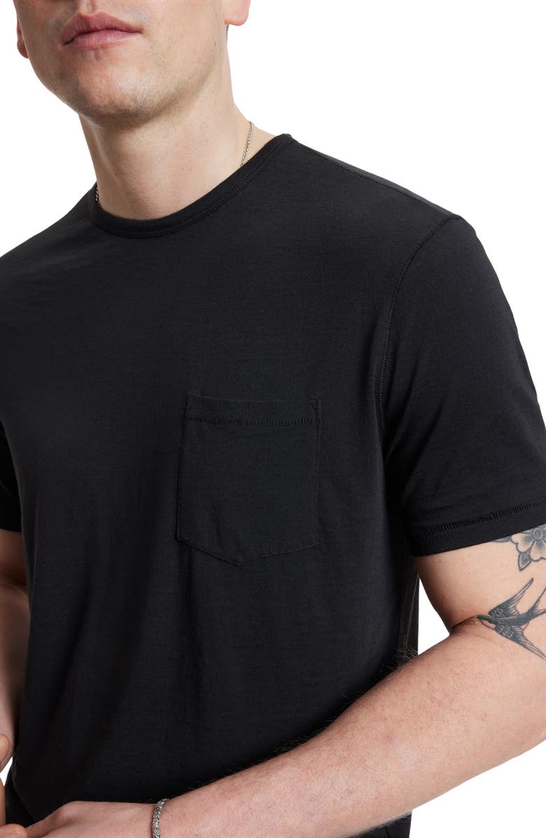 John Varvatos Bond Burnout T-Shirt, Alternate, color, 