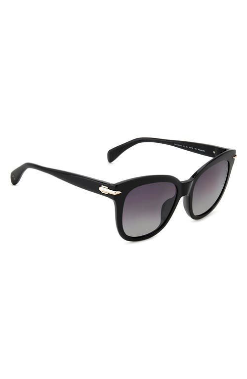 Rag & Bone 55mm Square Sunglasses In Black