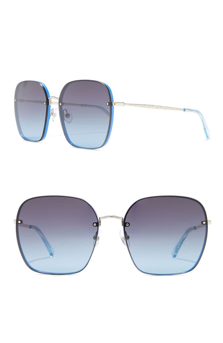Rebecca Minkoff Gloria3 60mm Square Sunglasses, Main, color,