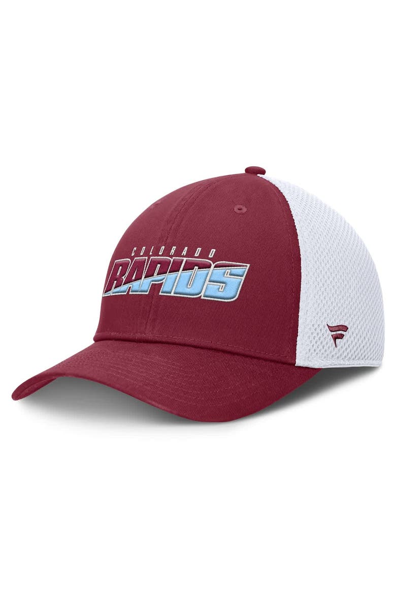 FANATICS Men's Fanatics Burgundy Colorado Rapids Rocket Flex Hat, Alternate, color, Burgundy