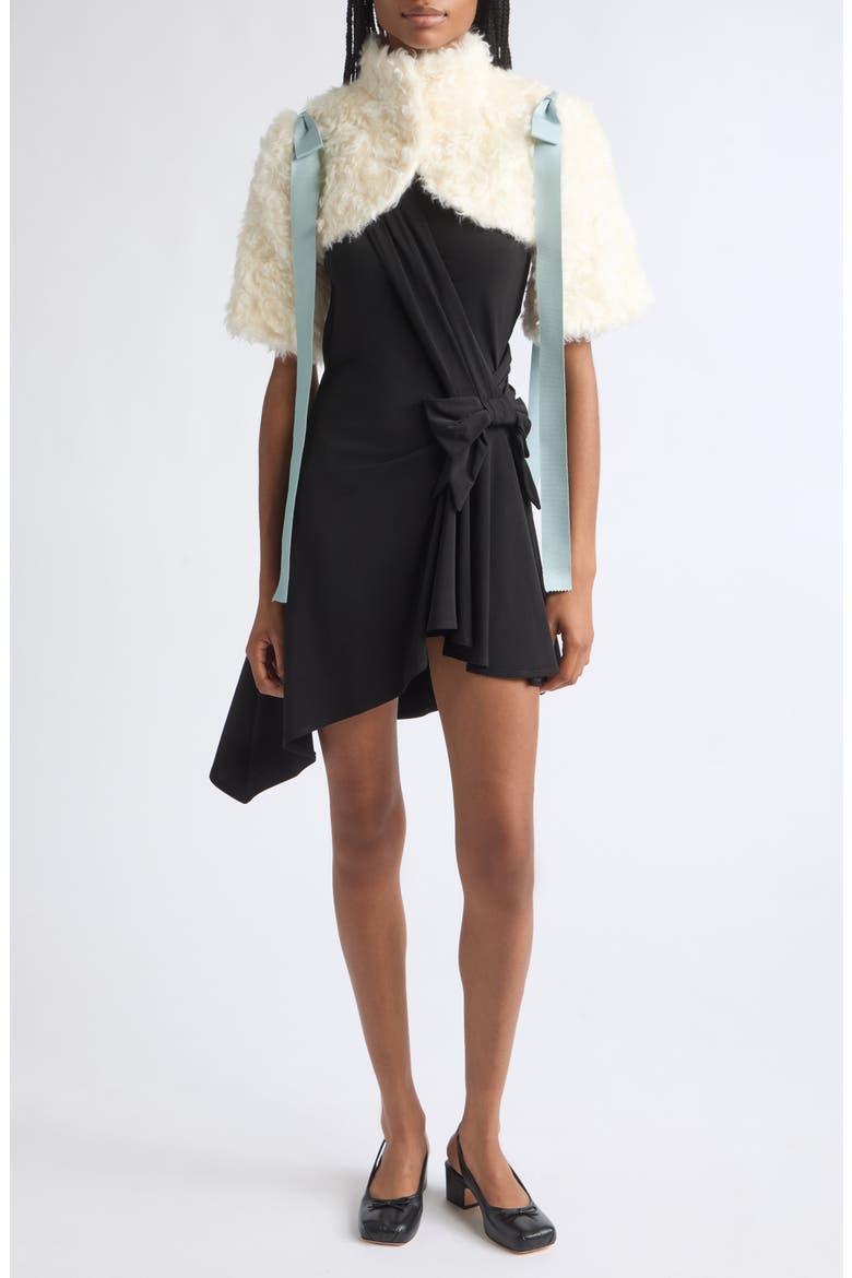 Cello Minidress, Alternate, color, BLACK