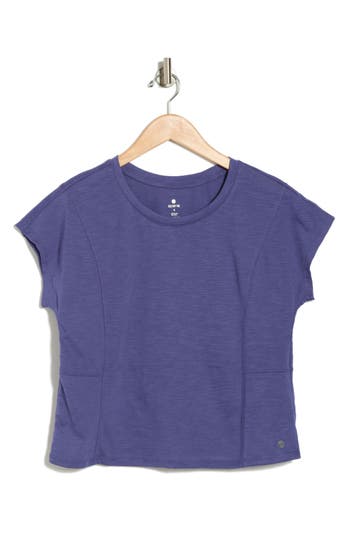 Apana Softy Short Sleeve Boxy T-shirt In Skipper Blue