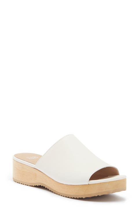 Novel Platform Slide Sandal (Women)