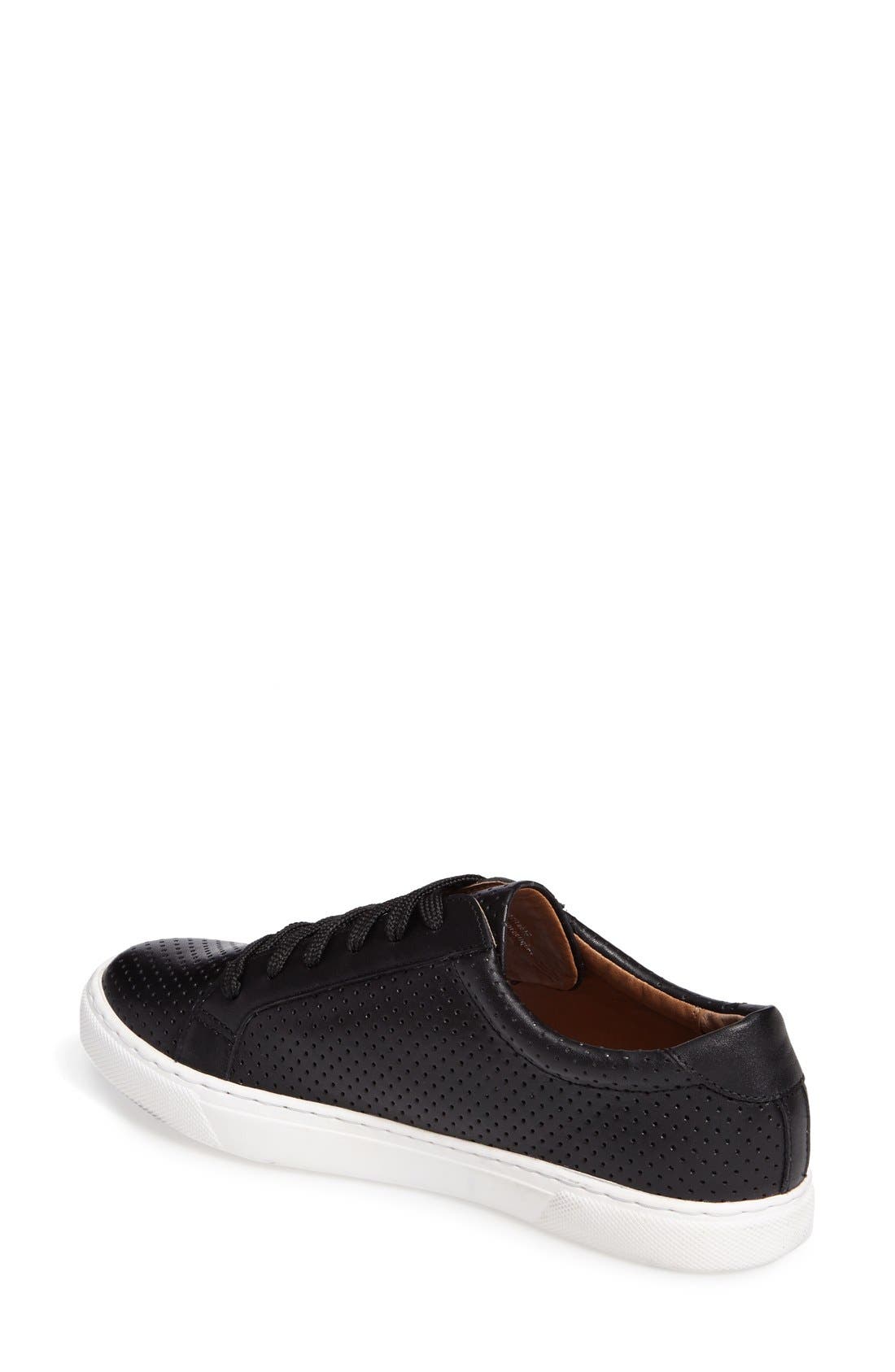 Caslon<sup>®</sup> Cassie Perforated Sneaker, Alternate, color, 