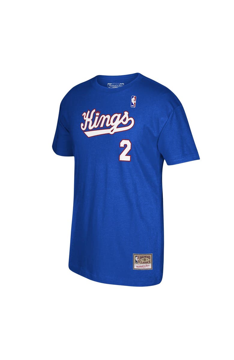 Mitchell & Ness Men's Mitchell & Ness Mitch Richmond Royal Sacramento Kings 35th Anniversary Hardwood Classics Name & Number T-Shirt, Alternate, color, 