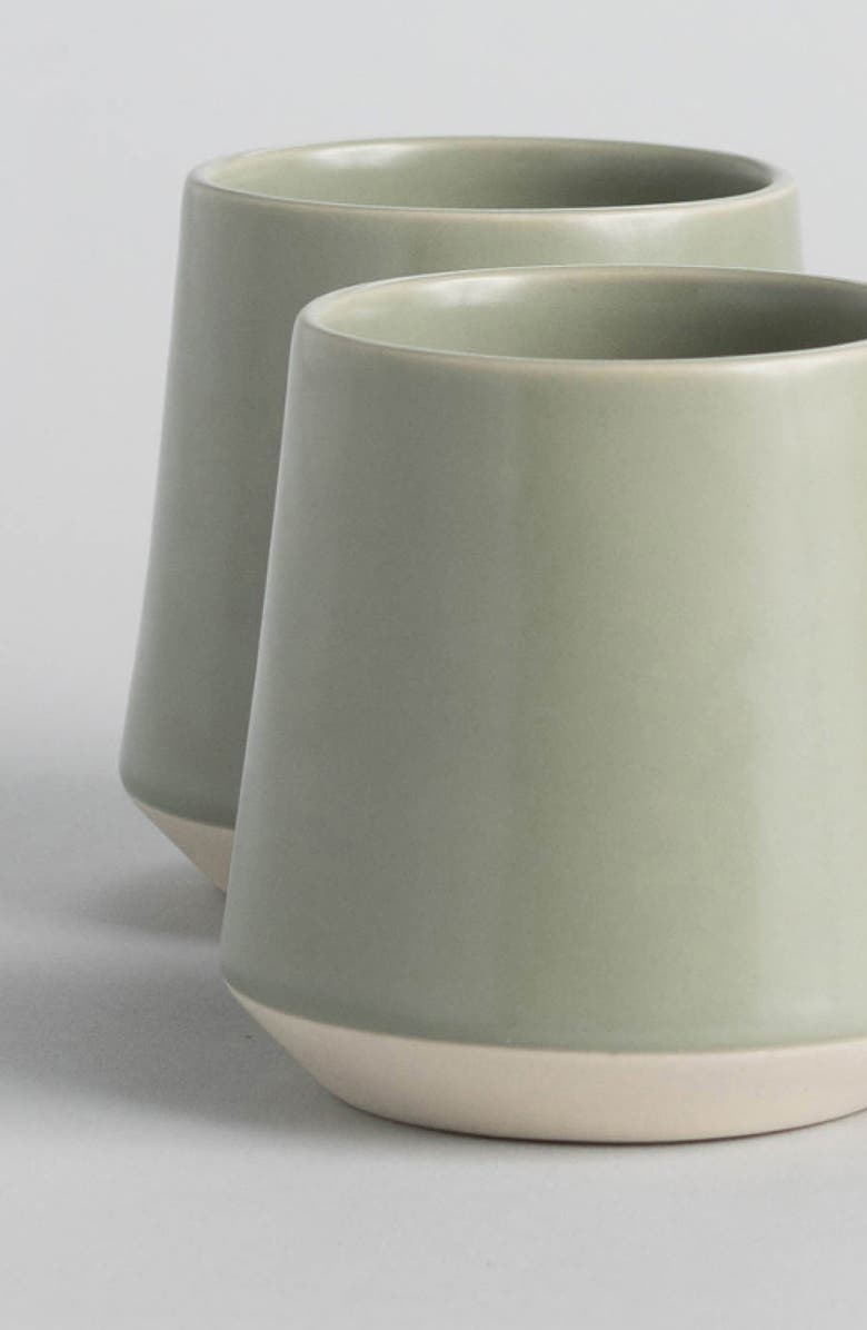 Fable The Cups Set of 4 Cups, Alternate, color, Beachgrass Green