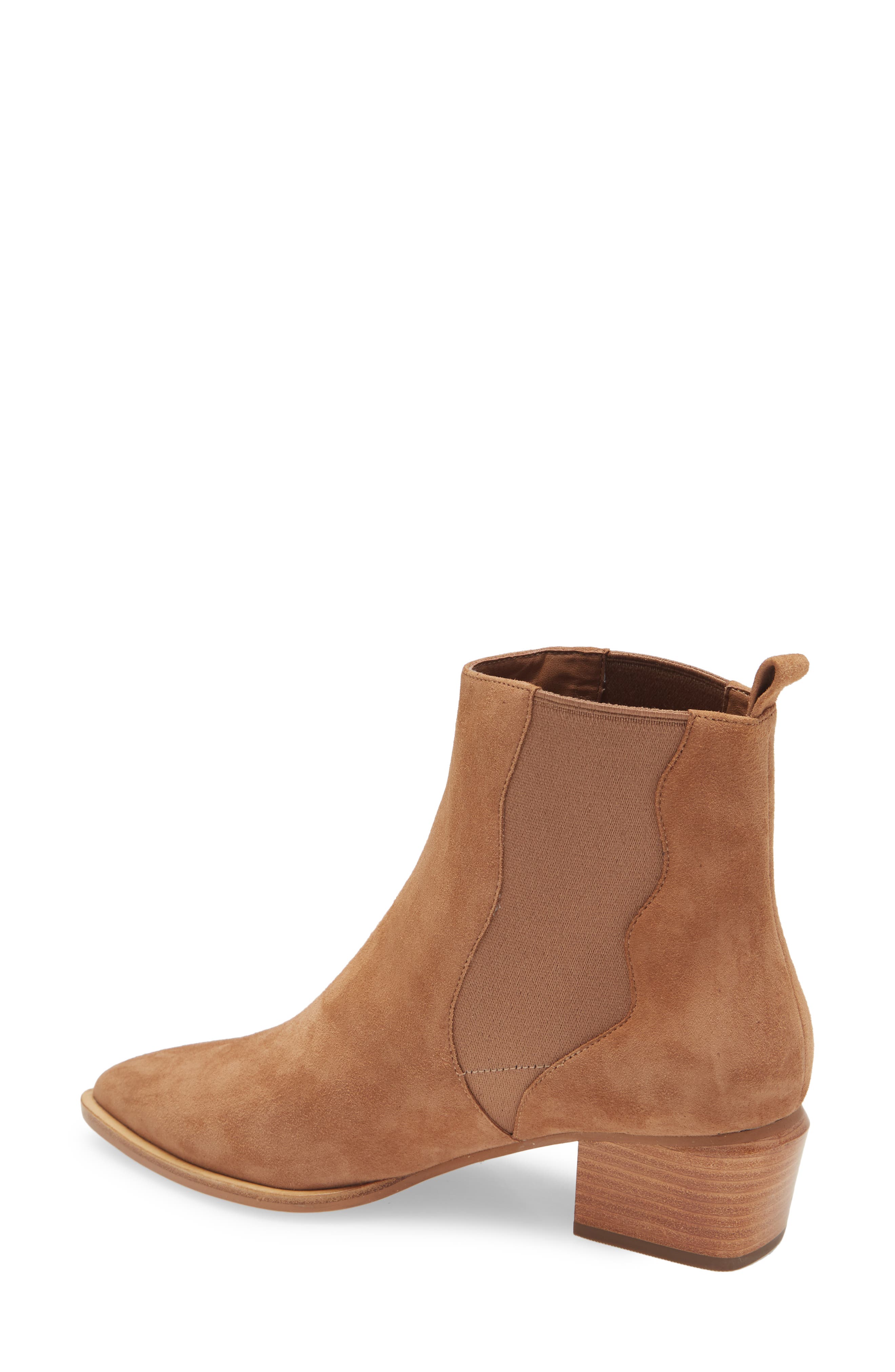 Vu Chelsea Bootie, Alternate, color, WHISKEY SUEDE
