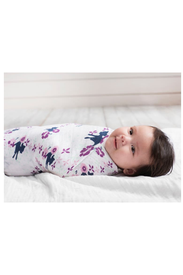 Set of 4 Disney Swaddles, Alternate, color, BAMBI