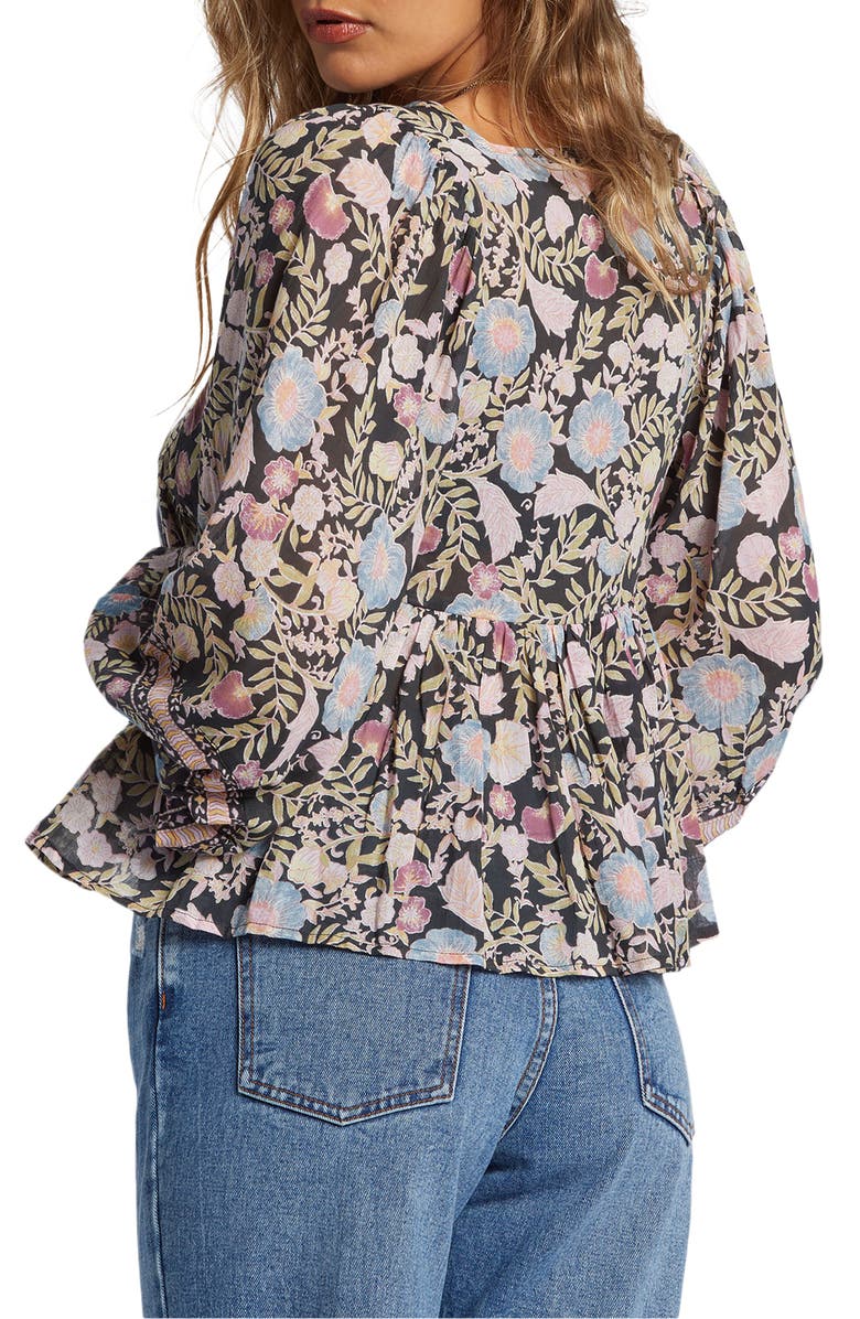 Billabong Adore You Crop Top, Alternate, color, Black Sands