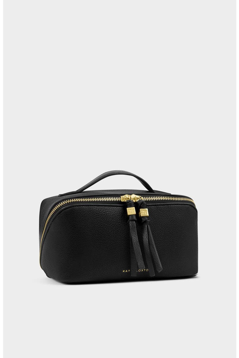Soho Medium Make Up / Wash Bag, Alternate, color, Black