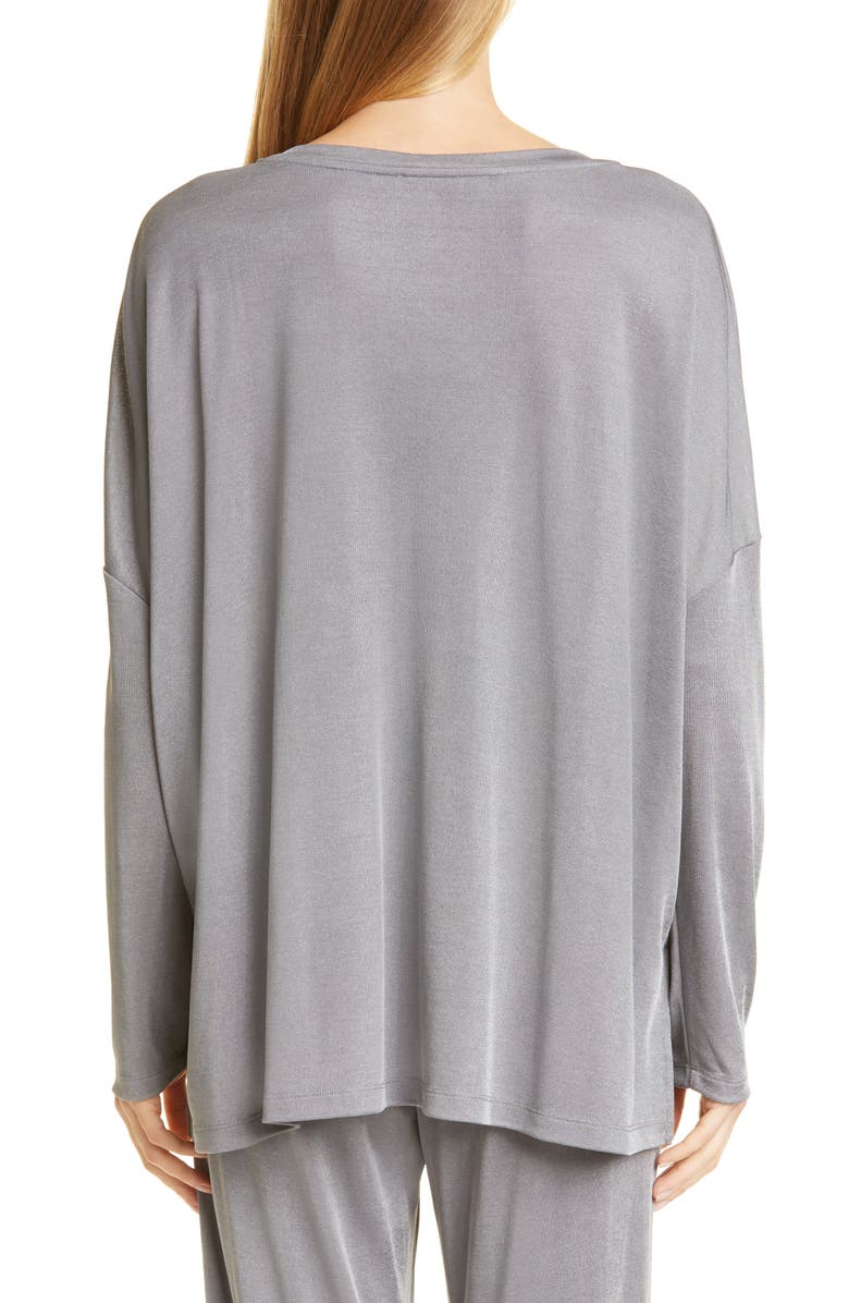 Max Mara Leisure Gio Oversize Jersey Top, Alternate, color, 