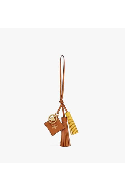 Leather Tassel Charm