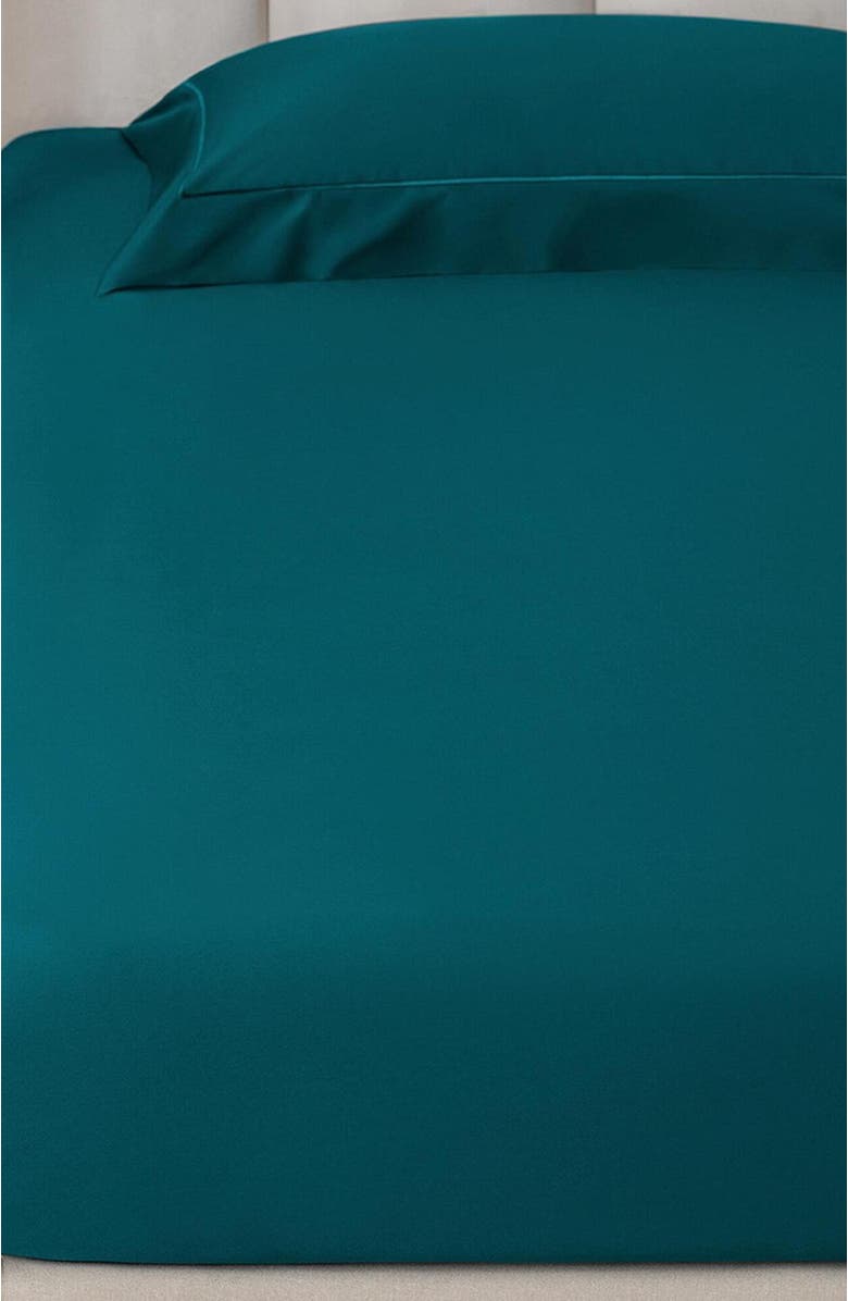 Togas Rhapsody Flat Sheet, Alternate, color, Blue-Green
