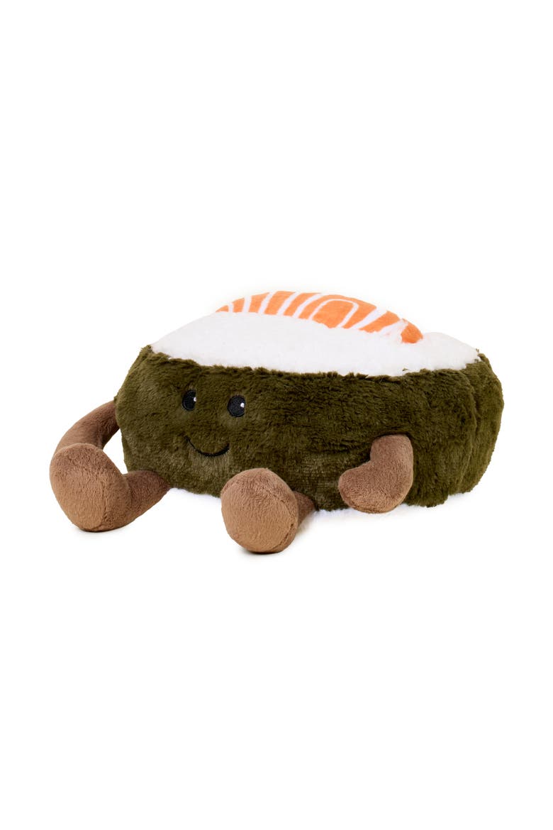 Salmon Sushi Plush Toy, Main, color, Multi Color
