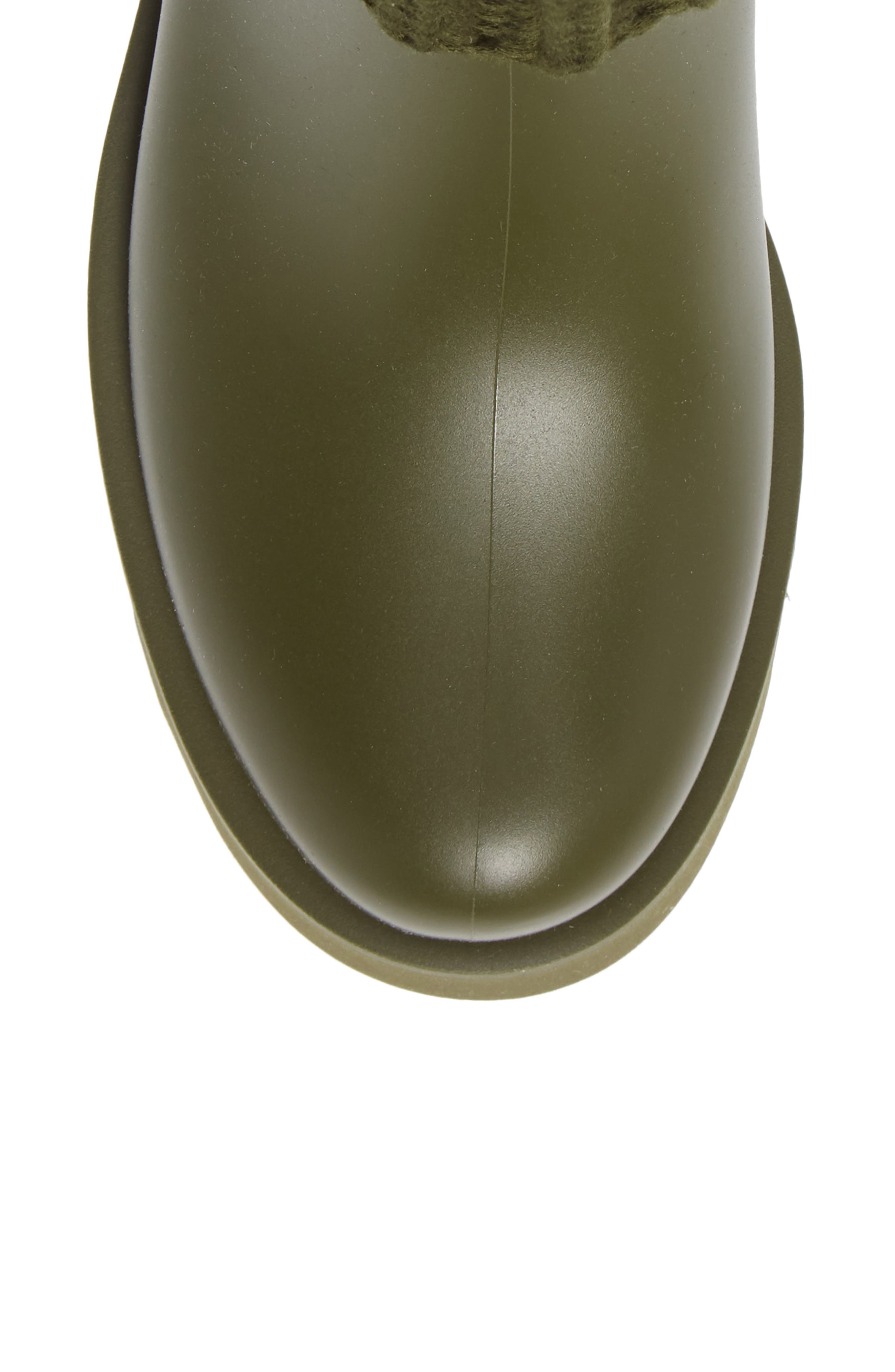 Ginette Waterproof Rain Boot, Alternate, color, GREEN