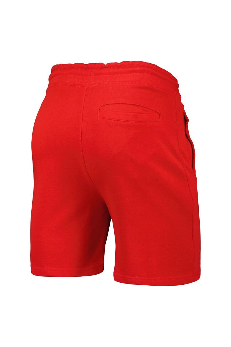 Red Washington Mystics Legacy Logo Shorts, Alternate, color, Red