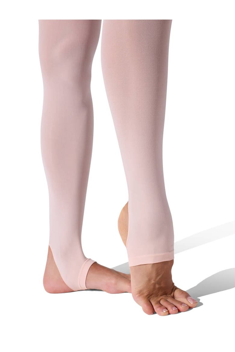 Ultra Soft Self Knit Waistband Stirrup Tight, Alternate, color, bright pink