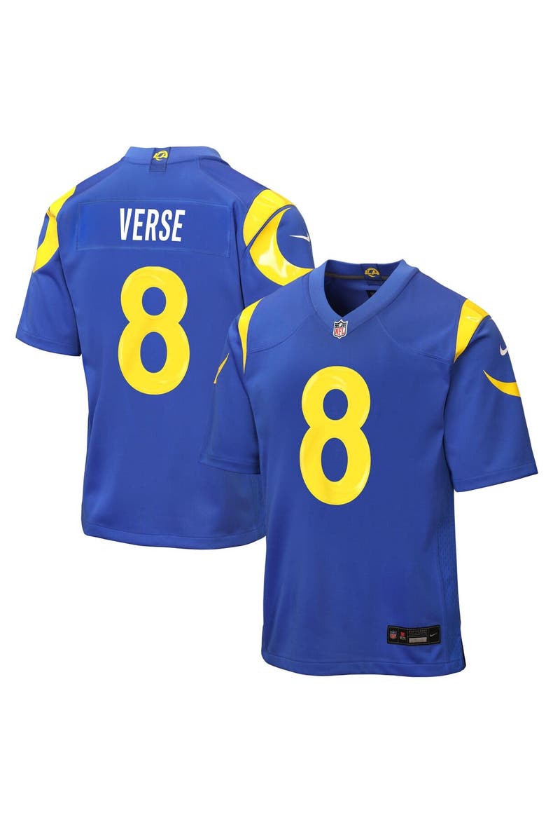 Youth Nike Jared Verse Royal Los Angeles Rams Game Jersey, Main, color, Royal