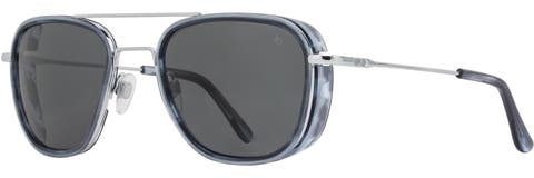 Flynn 55mm Aviator Nylon Polarized