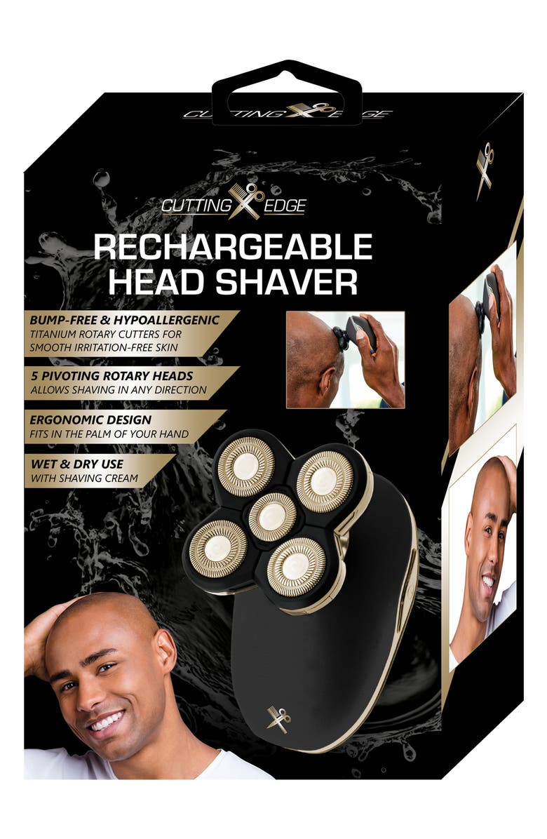 CUTTING EDGE Rechargeable Head Shaver, Alternate, color, 