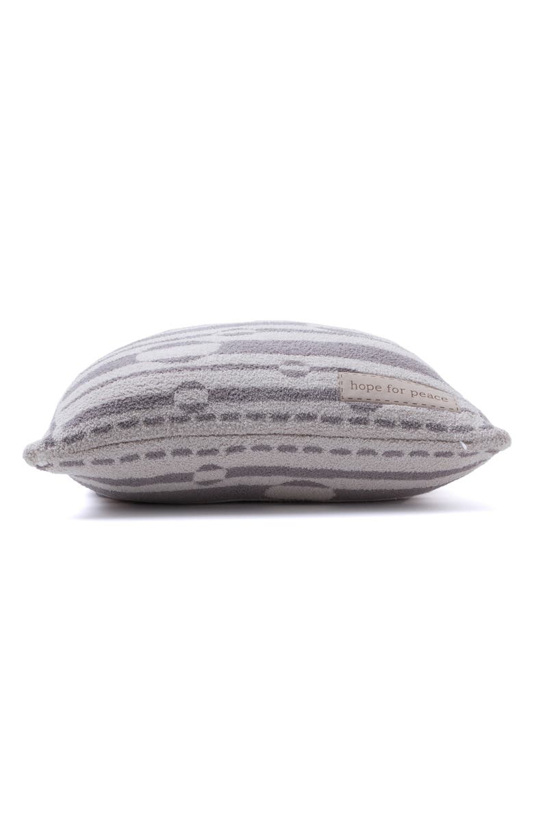 Barefoot Dreams<sup>®</sup> CozyChic<sup>®</sup> Covered in Prayer Throw Pillow, Alternate, color, Stone-Beach Rock
