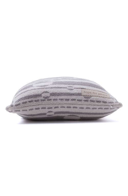 Barefoot Dreams Cozychic Covered In Prayer Pillow In Gray