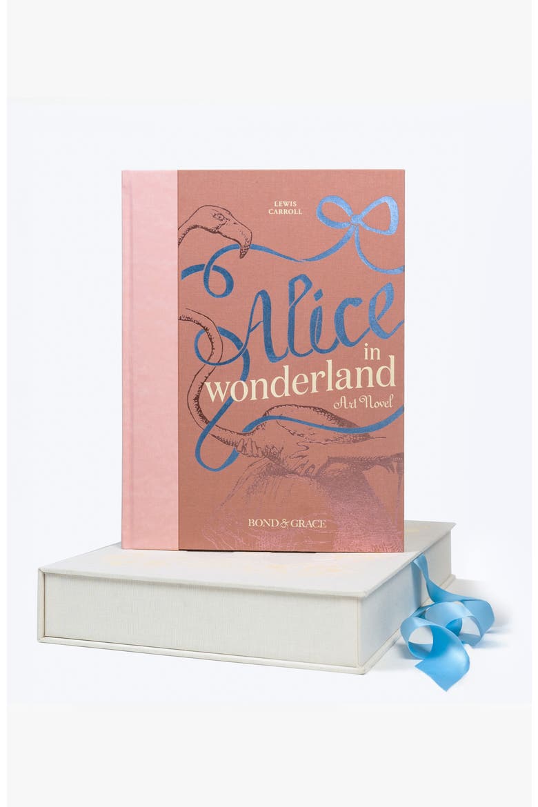 Alice in Wonderland Art Novel Collector's Edition, Main, color, Pink