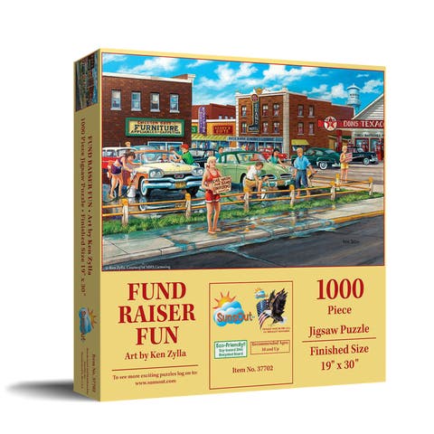 Fundraiser Fun 1000 piece Jigsaw Puzzle for Adults