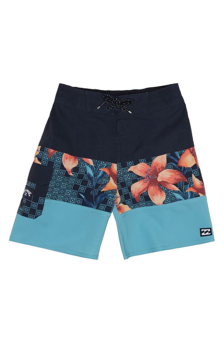 Billabong Kids' Tribong Pro Board Shorts, Main, color, 