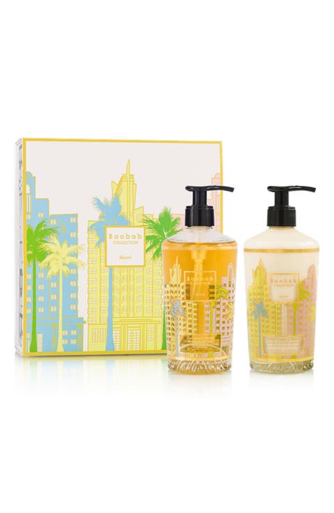 Miami Hand Wash & Lotion Gift Set