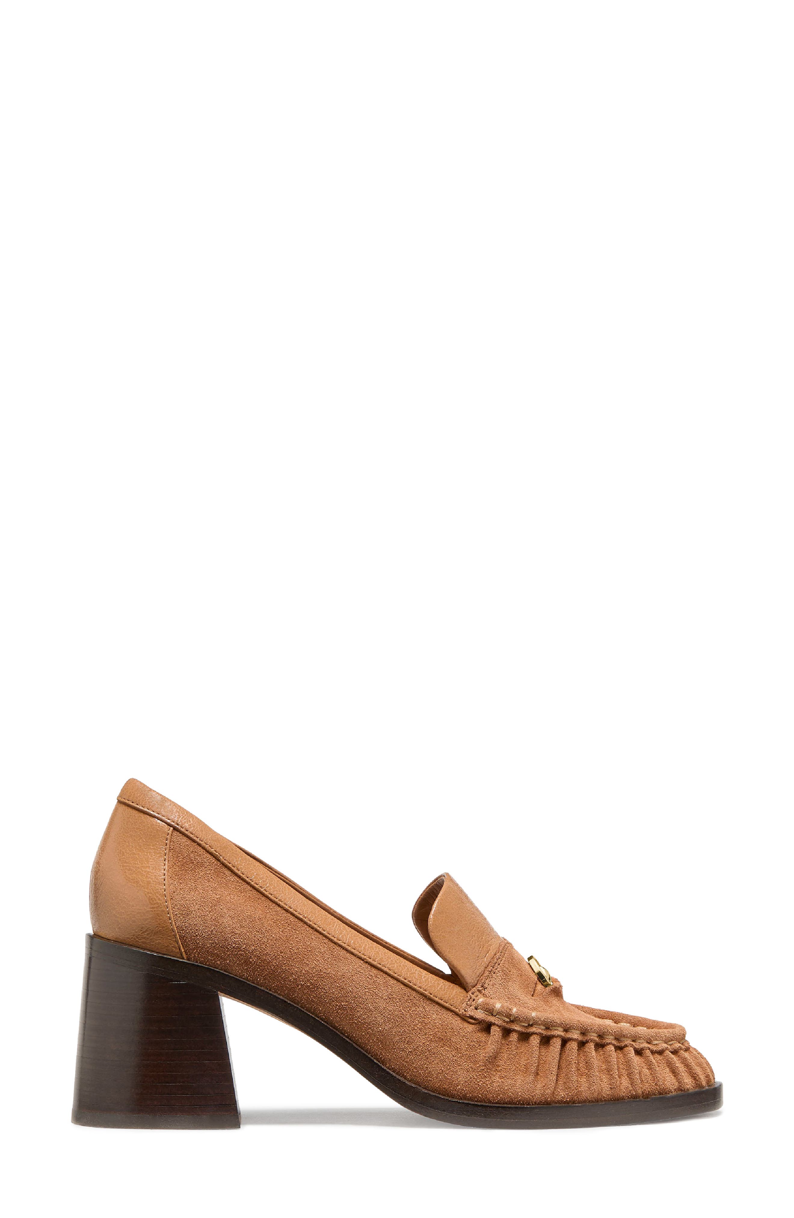 penny loafer pump, Alternate, color, BUNGALOW