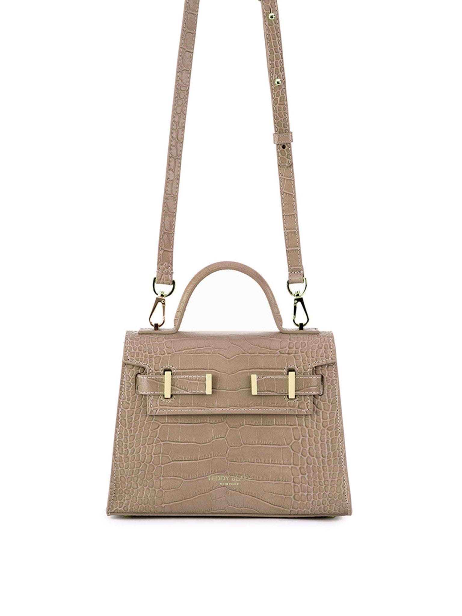 Teddy Blake Ava Croco  9", Alternate, color, Light Beige