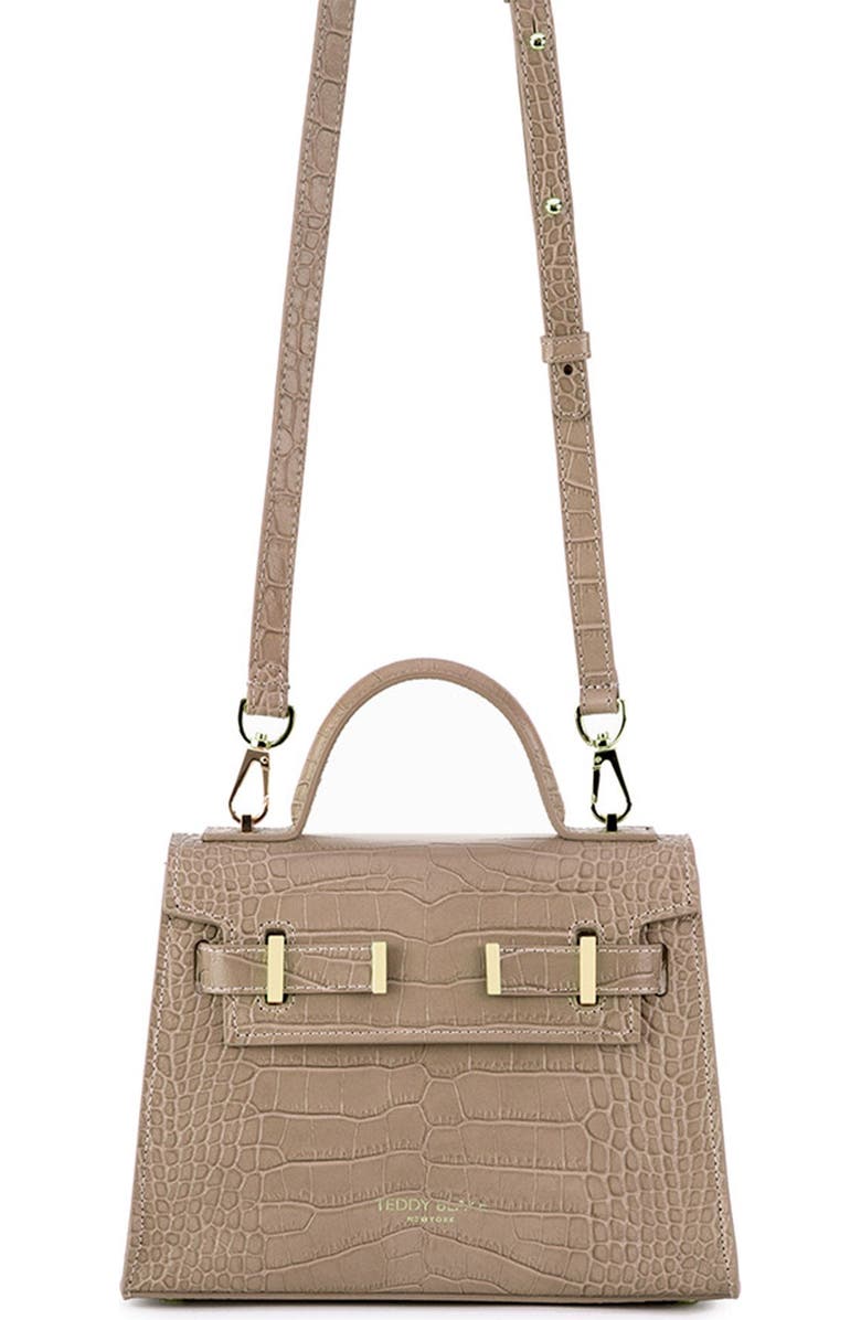 Teddy Blake Ava Croco 9", Alternate, color, Light Beige