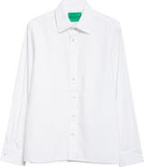 EMILY DAWN LONG Jeff's Cotton Poplin Button-Up Shirt