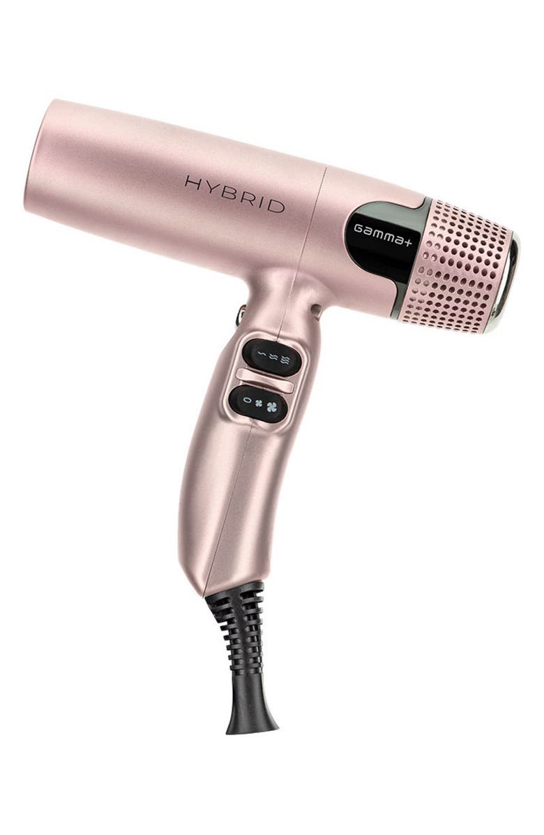 GAMMA+ Hybrid Hair Dryer, Alternate, color, Rose Gold