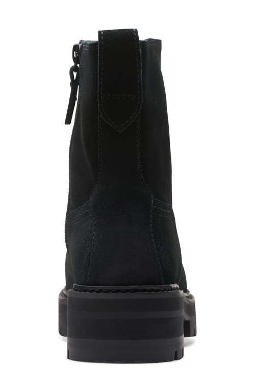 Clarks ® Orianna Cap Lug Sole Bootie In Black
