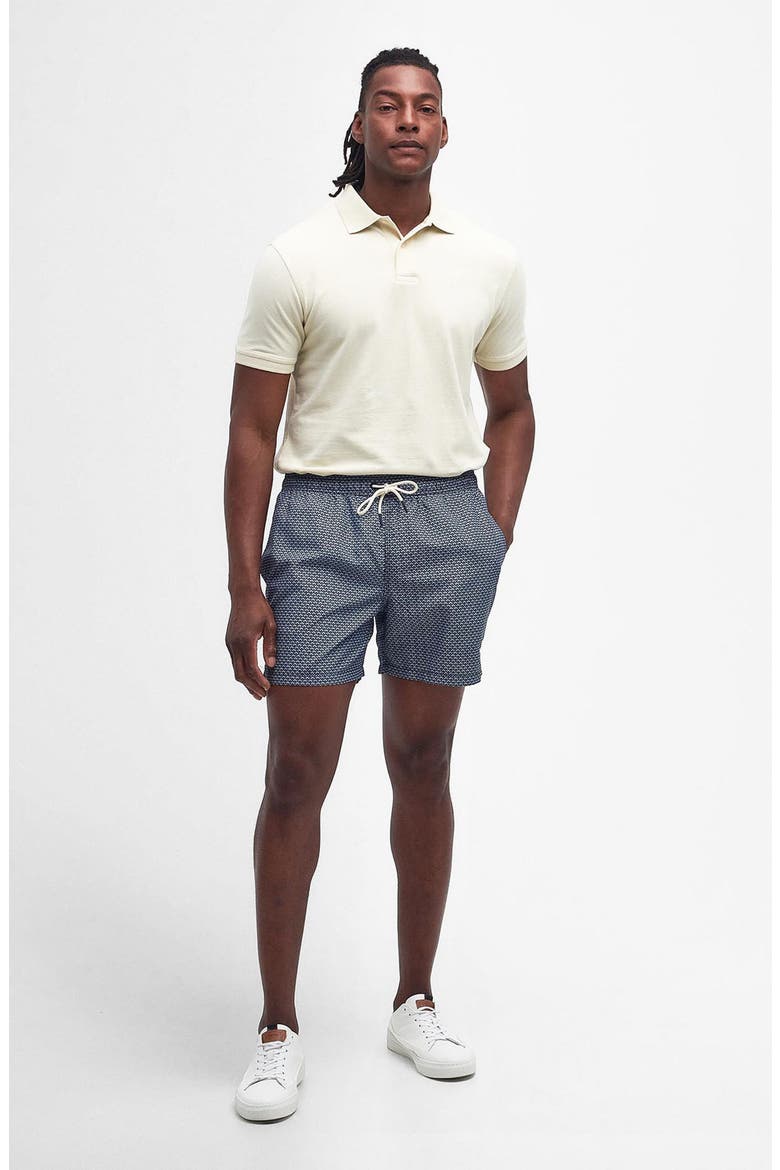Shell Swim Trunks, Alternate, color, NAVY