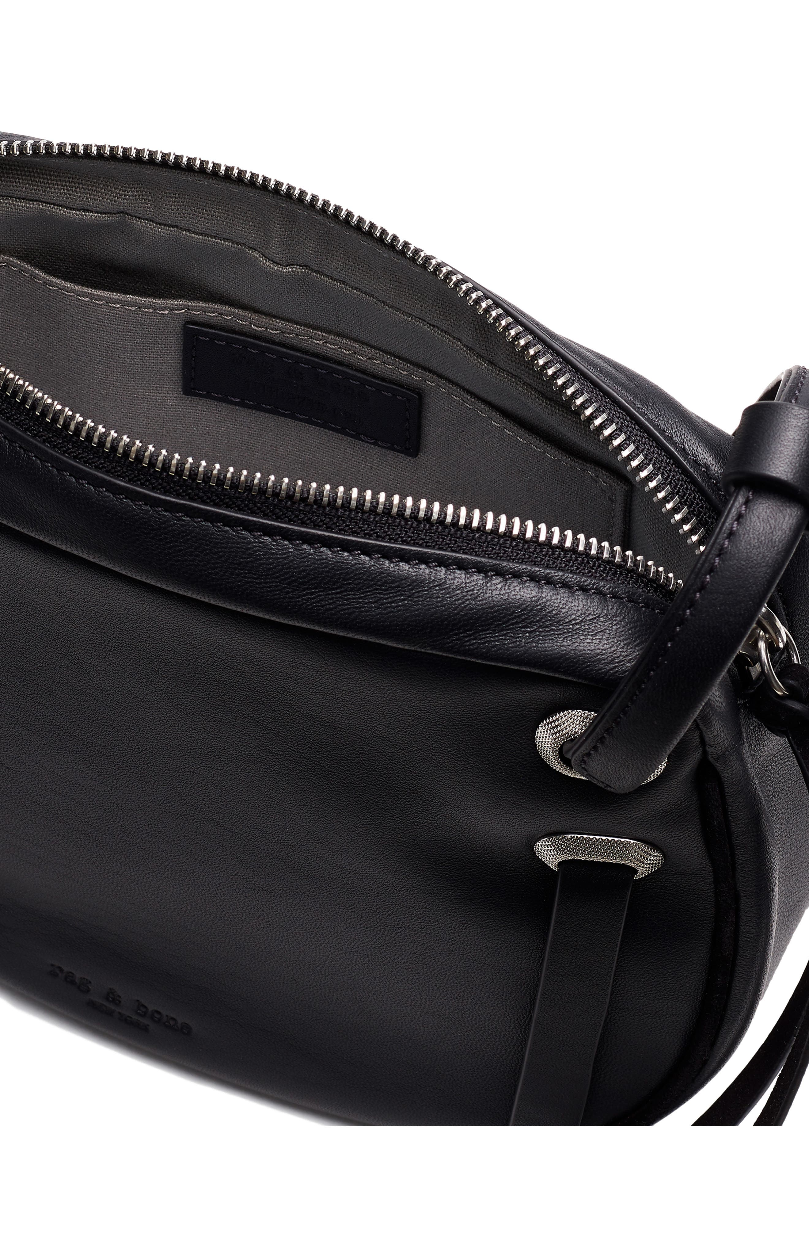 rag & bone Legend Leather Crossbody Bag, Alternate, color, 