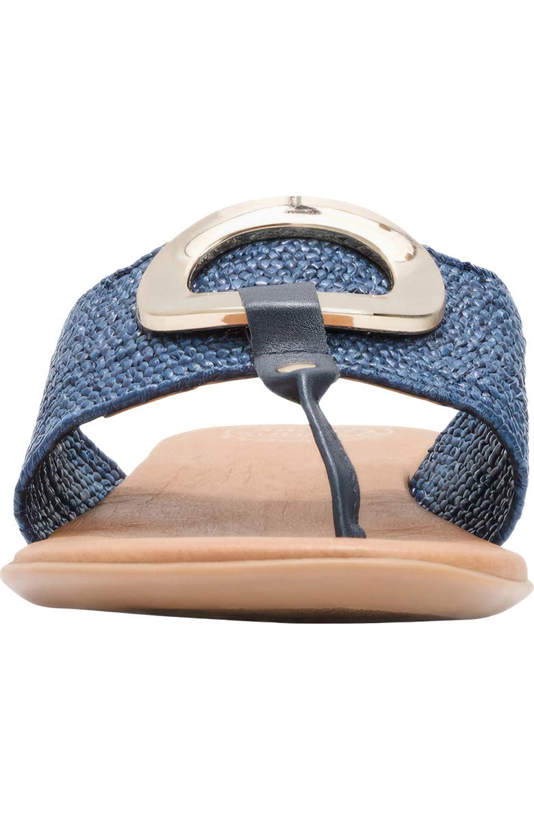 André Assous Nixi Slide Sandal, Alternate, color, Navy