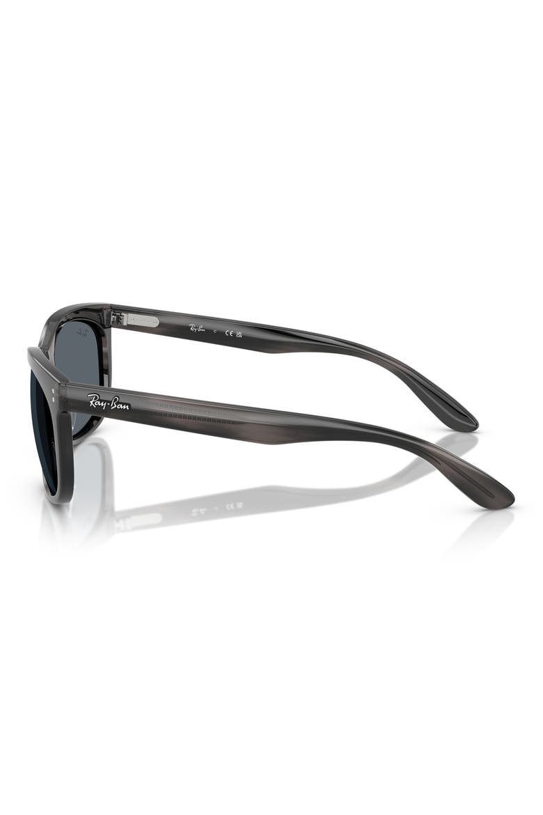 Pillow 60mm Sunglasses, Alternate, color, BROWN STRIPED GREEN