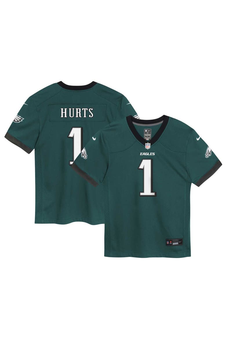 Nike Infant Nike Jalen Hurts Midnight Green Philadelphia Eagles Game Jersey, Main, color, Green