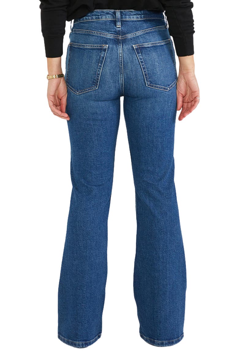 Anya Modern Flare Leg Jeans, Alternate, color, WETLANDS