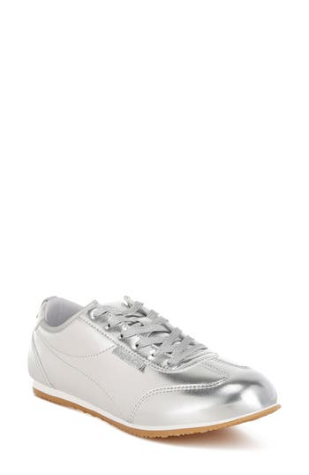 Rag & Co Astylos Water Repellent Sneaker in Silver at Nordstrom Rack, Size 8