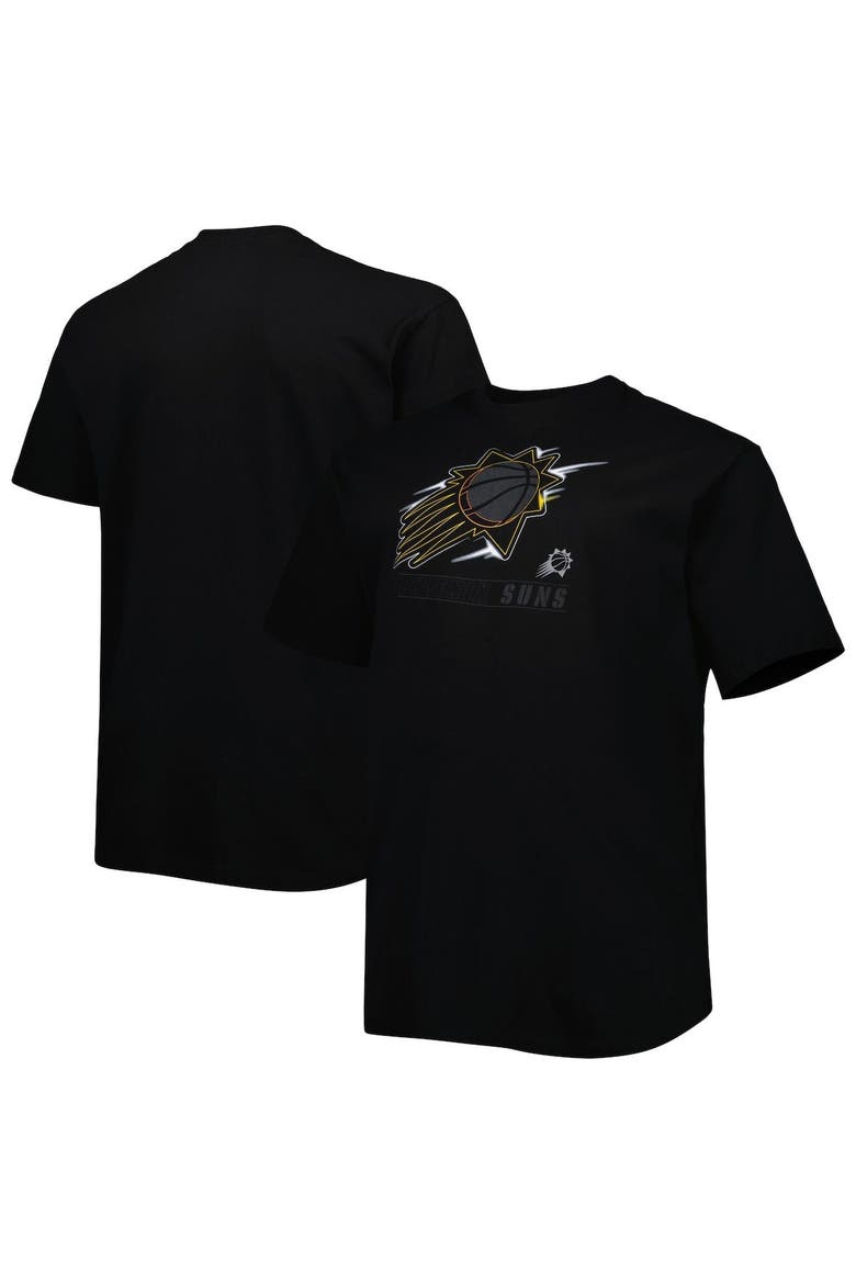 Men's Black Phoenix Suns Big & Tall Pop T-Shirt, Main, color, Black