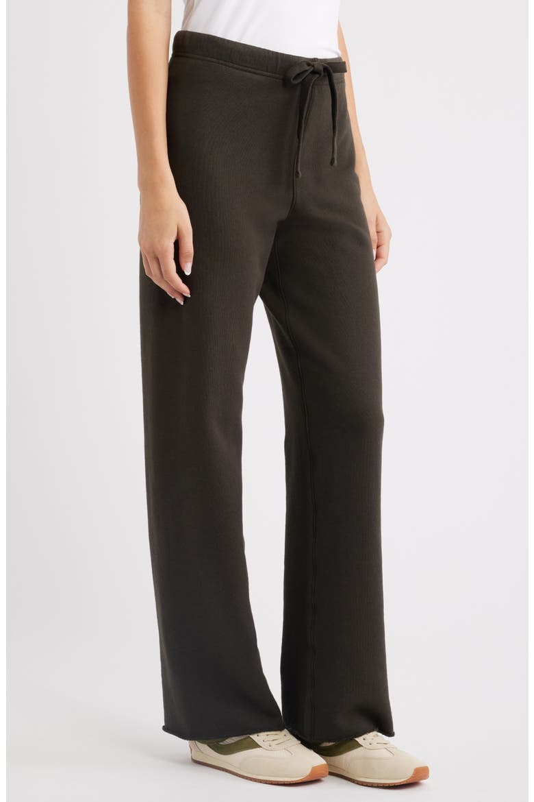 Catherine Cotton Sweatpants, Alternate, color, FOREST